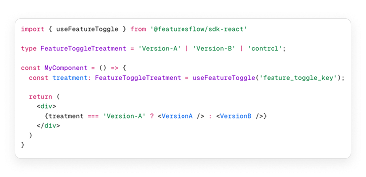 Split traffic with SDKs